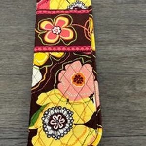 Vera Bradley Curling Iron Cover in Buttercup Print
